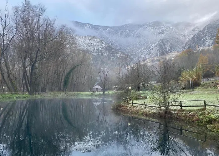 Luxuszelt Romantic Yurt In Nature Reserve With Jacuzzi