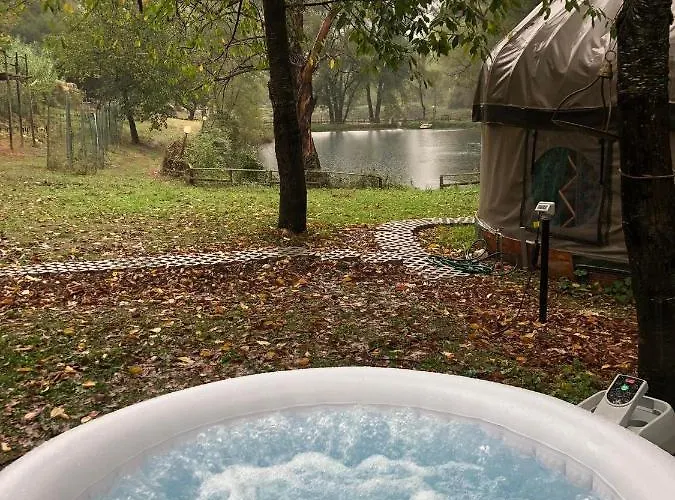 Romantic Yurt In Nature Reserve With Jacuzzi *